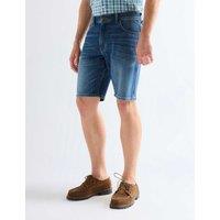 Wrangler 5 Pocket Stretch Denim Shorts Blue