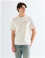 Wrangler Pure Cotton Graphic T-Shirt White