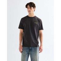 Wrangler Pure Cotton Back Graphic T-Shirt Black
