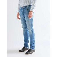 Wrangler Greensboro Regular Fit 5 Pocket Jeans Light Blue