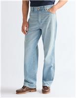 Wrangler Loose Straight Fit Pure Cotton Jeans Denim