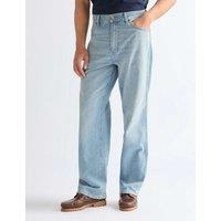 Wrangler Loose Straight Fit Pure Cotton Jeans Denim