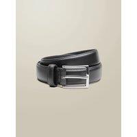 Charles Tyrwhitt Leather Smart Belt Black