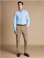 Charles Tyrwhitt Ultimate Regular Fit Cotton Rich Chinos Taupe