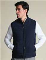Charles Tyrwhitt Quilted Gilet Navy