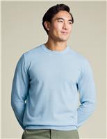 Pure Merino Wool Crew Neck Jumper