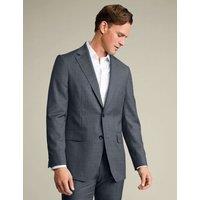 Charles Tyrwhitt Slim Fit Italian Wool Suit Jacket Grey