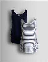Maternity 2 Pack Vests