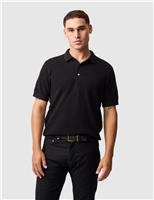 Rodd & Gunn Masons Pure Cotton Flat Knitted Polo Shirt Dark Red