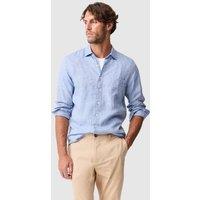 Rodd & Gunn Coromandel Slim Fit Pure Linen Shirt Denim