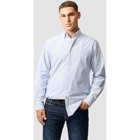 Rodd & Gunn Pure Cotton Striped Oxford Shirt Chambray