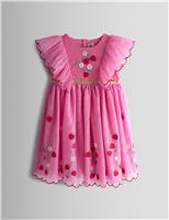 Tulle Strawberry Dress (6 Months-7 Years)