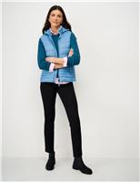 Lightweight Padded Quilted Hooded Gilet