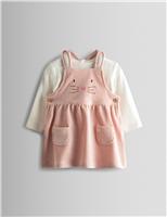 2 Piece Pure Cotton Bunny Outfit (0-24 Mths)