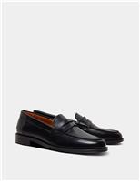 Leather Penny Loafers