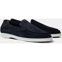 Hawes & Curtis Suede Loafers Navy