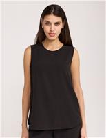 Round Neck Shell Top