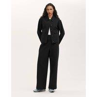 Finery London Canvas Collared Utility Jacket Black