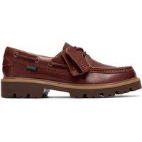 Clarks Leather Boat Shoes Brown