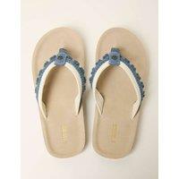 FatFace Flat Flip Flops Blue Mix