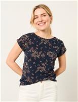 Modal Blend Cherry Print T-Shirt