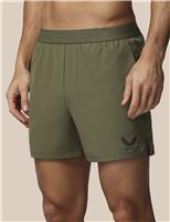 Water Resistant Zip Pocket Sports Shorts