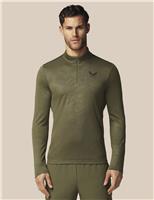 All Over Print Half Zip Training Top