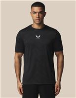 Castore Engineered Short Sleeve Sports T-Shirt Dark Khaki