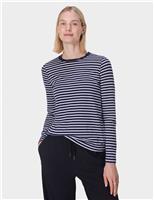 Essential Cotton Rich Striped Top