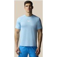 Castore Crew Neck Tennis T-Shirt Blue