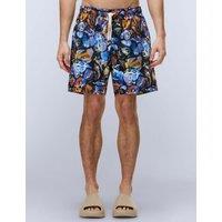 Napapijri Printed Swim Shorts Black Mix