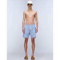 Napapijri Printed Swim Shorts White Mix