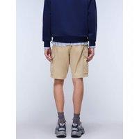 Napapijri Noto Pure Cotton Cargo Shorts Sand
