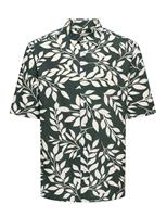 Regular Fit Abstract Print Short Sleeve Shirt