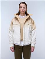 Traveler Dip Dye Oversized Short Jacket