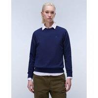 Napapijri Aurora Pure Cotton Crew Neck Sweatshirt Dark Navy