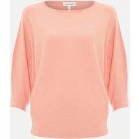Phase Eight Round Neck Batwing Sleeve Jumper Orange