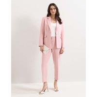 Phase Eight Tailored Single Breasted Blazer Light Pink