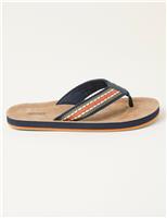 Stripe Flip Flops