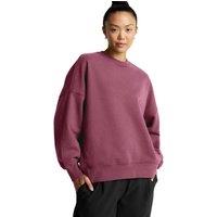 Beyond Yoga Luxefleece Cotton Rich Oversized Sweatshirt Dark Pink