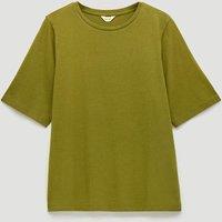 HUSH Cotton Rich T-Shirt Olive