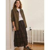 HUSH Pure Cotton Utility Jacket Olive
