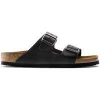 Birkenstock Arizona Leather Footbed Sandals Black