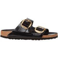 Birkenstock Arizona Big Buckle Patent Leather Sandals Black