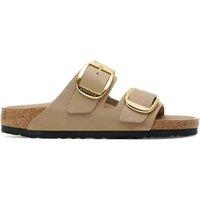 Birkenstock Arizona Big Buckle Leather Sandals Light Brown