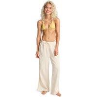 Billabong Feelin Fine Pure Cotton Beach Trousers White