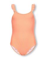Stripe Frill Swimsuit (7-14 Yrs)