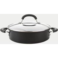 Circulon Aluminium 24cm Casserole Dish Black