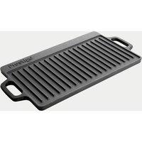 Prestige Cast Iron Double Sided Griddle Pan Black