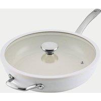 Circulon Halo Ceramic Non Stick 30cm Frying Pan White